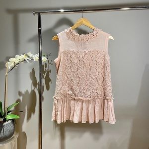 Lace Blush shirt 🌸